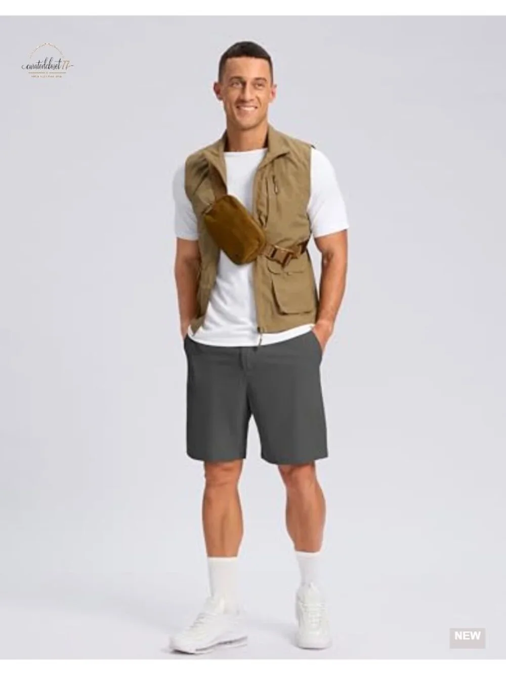 Men's Quick-Dry Golf Shorts 7